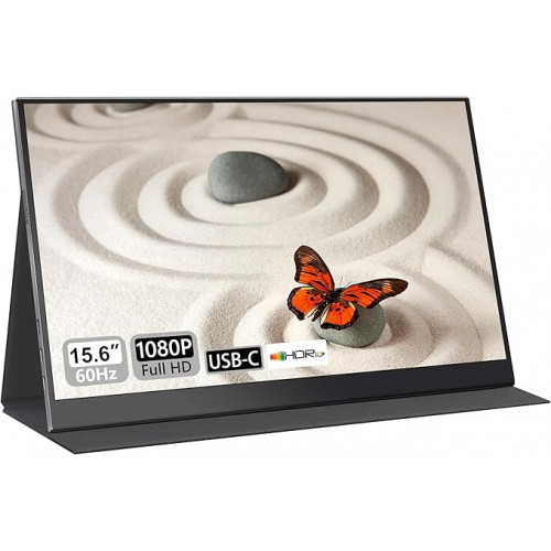 Portable Monitor 15.6-inch FHD 1080P Ultra Slim Travel External Monitor Portable Monitor 15.6-inch FHD 1080P Ultra Slim Travel External Monitor