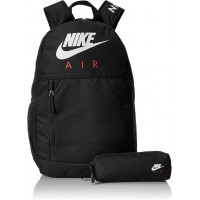 Nike Y NK ELMNTL BKPK - SMU SP23, Black/Black/(University RED), One Size