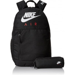 Nike Y NK ELMNTL BKPK - SMU SP23, Black/Black/(University RED), One Size