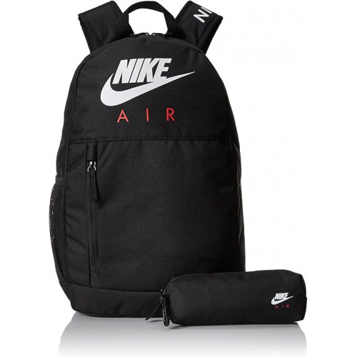 Nike Y NK ELMNTL BKPK - SMU SP23, Black/Black/(University RED), One Size